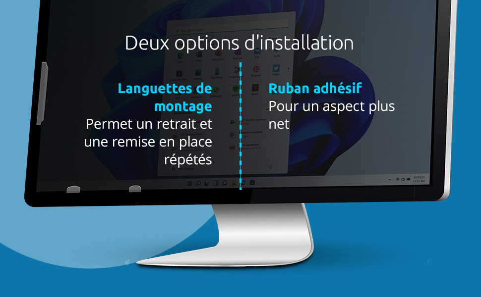 Deux options d’installation