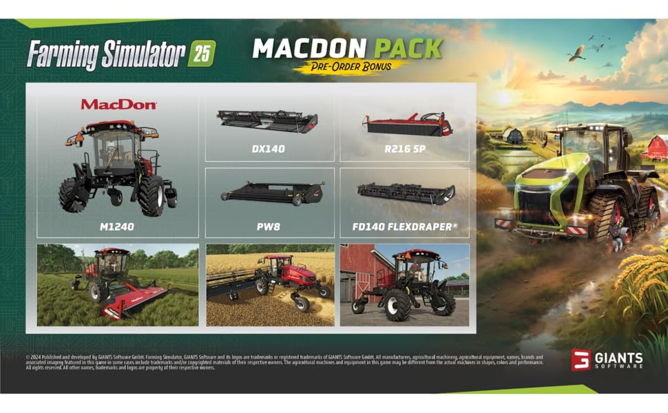 Obtenez le Pack MacDon en contenu bonus