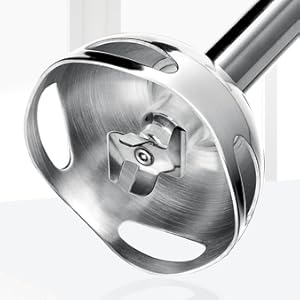Lame QuattroBlade : coupe optimale pour mixer et mélanger efficacement.