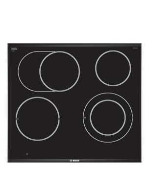 Bosch PKN675DP1D Série | 8 plaques de cuisson électriques 60 cm