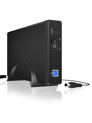 Boîtier externe pour disques durs SATA 3,5" avec port USB 3.0 et prise en charge UASP