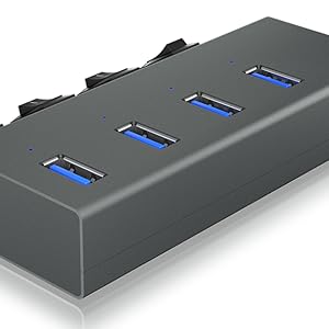 Concentrateur de données USB.