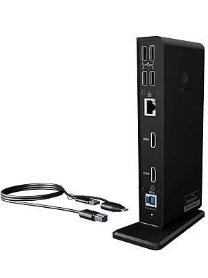 Station d'accueil multiple pour ordinateurs portables et PC