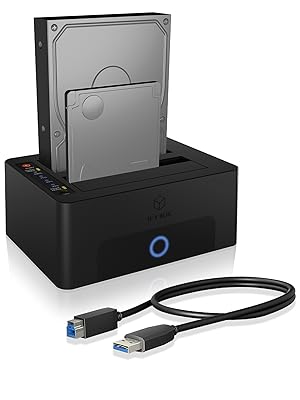 Station d'accueil pour double disque dur USB 3.0