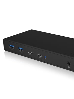 Station d'accueil USB Type-C avec deux interfaces vidéo