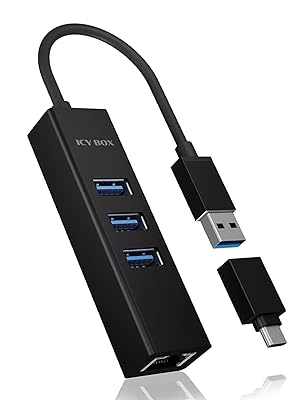 Hub USB 3.0 et adaptateur LAN
