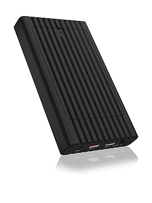 Boîtier avec fonction de clonage pour SSD M.2 NVMe