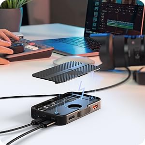 M.2 NVMe & SATA SSD Boîtier