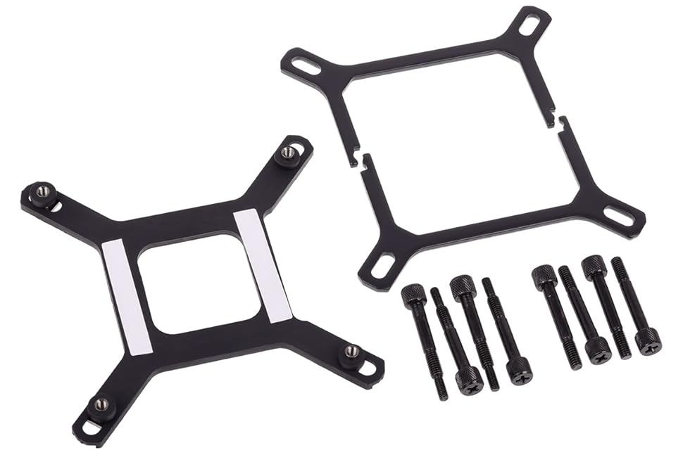 Alphacool Eisbaer Support Intel avec plaque arrière et vis.