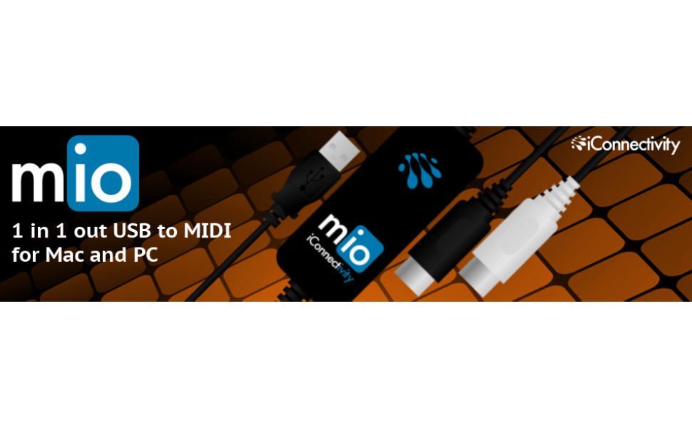 Mio l'interface parfaite 1 en 1 out MIDI vers USB