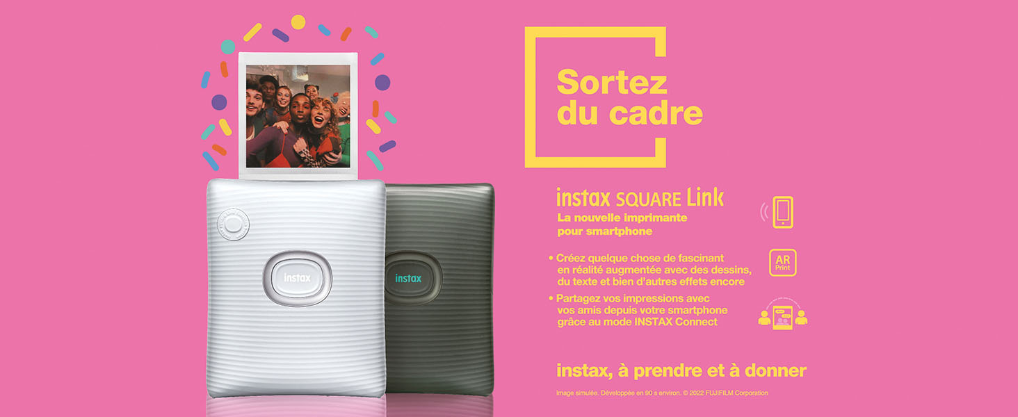 NOUVELLE IMPRIMANTE INSTAX SQUARE LINK
