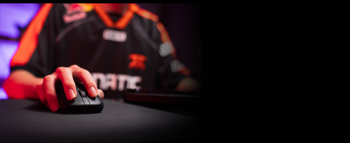 Design ultra-léger, développé avec Fnatic
