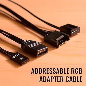 Câble adaptateur RGB adressable inclus