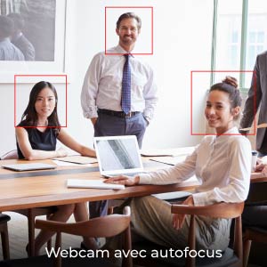 Webcam avec autofocus