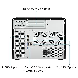 QNAP TS-855X - La solution de stockage hybride HDD + SSD la plus efficace