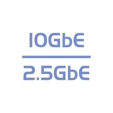 Connectivité 2,5 GbE/10 GbE