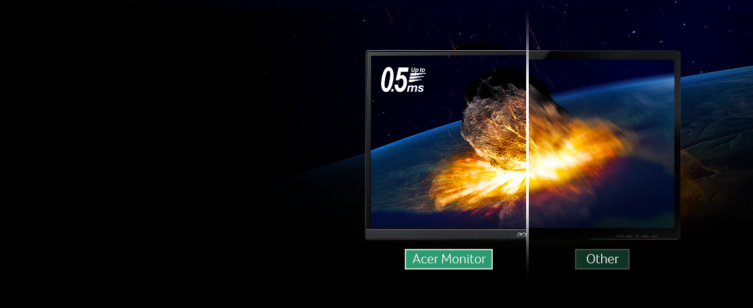 Temps de réponse jusqu’à 0,5 ms (G à G)
