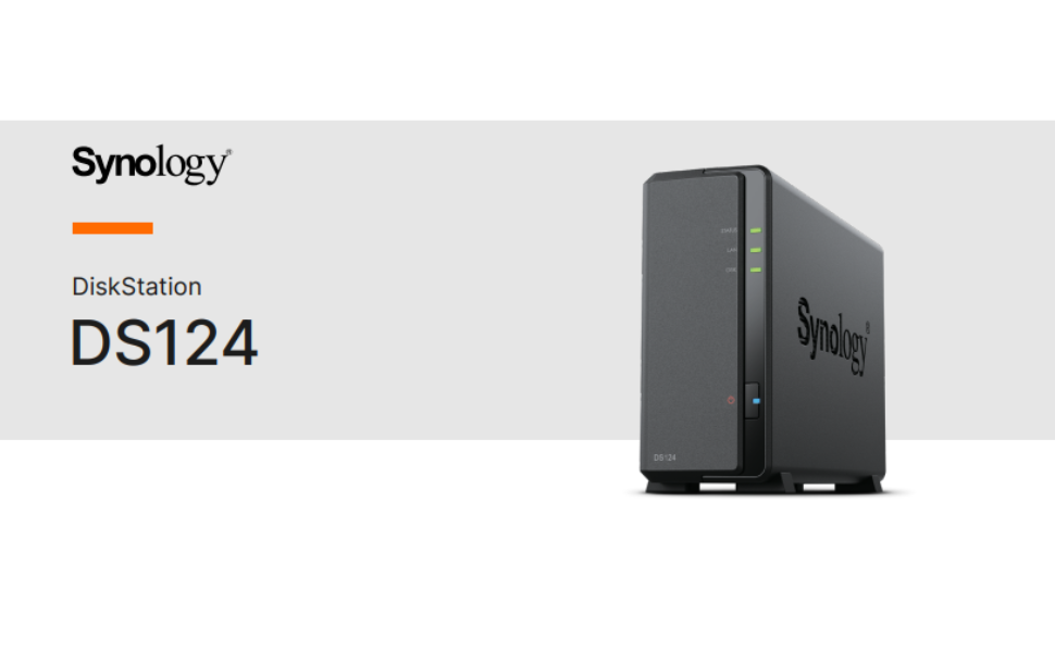 Synology DS124 - Gestion des données fluide au format mini