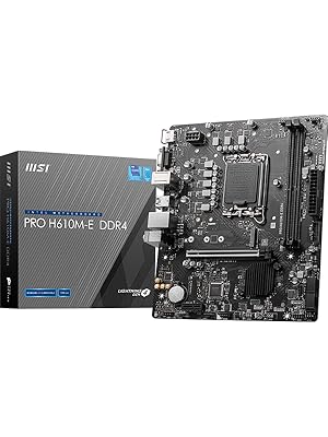 PRO H610M-E DDR4