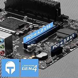 Slot PCIe 4.0 x16 renforcé