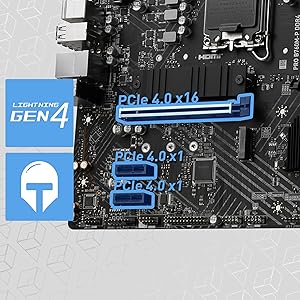 Slot PCIe 4.0 x16 renforcé