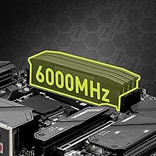 4 x DDR5 Dual Channel (6000 MHz OC*)