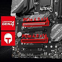 2x Slots PCIe 4.0 x16 renforcés