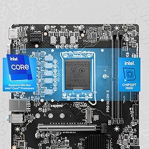 Support des processeurs Intel Core de 13ème et 12ème génération