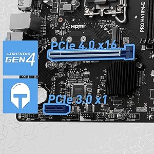 Slot PCIe 4.0 x16 renforcé