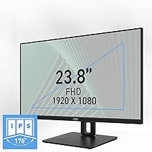 Dalle IPS 23.8" Full HD