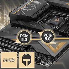 Slot PCIe 5.0 x16 renforcé