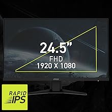 Dalle Rapid IPS 24,5" FHD