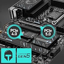 1 x Slot PCIe 5.0 x16 renforcé