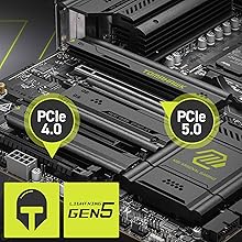 Slot PCIe 5.0 x16 renforcé