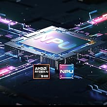 JUSQU'AU PROCESSEUR AMD RYZEN AI 9 HX 370 POUR UNE EXPÉRIENCE IA