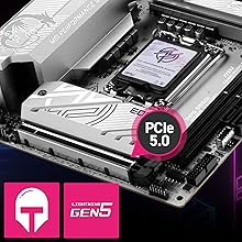 Slot PCIe 5.0 x16 renforcé