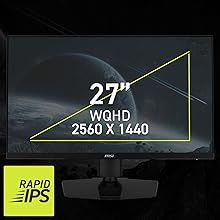 Dalle Rapid IPS 27" WQHD