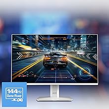 144 Hz paré pour jouer