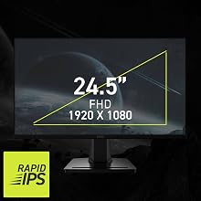 Dalle Rapid IPS 24,5" FHD