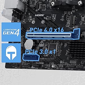 Slot PCIe 4.0 x16 renforcé