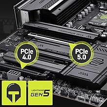 Slot PCIe 5.0 x16 renforcé