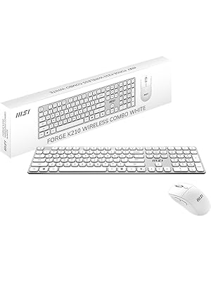 FORGE K210 WIRELESS COMBO WHITE