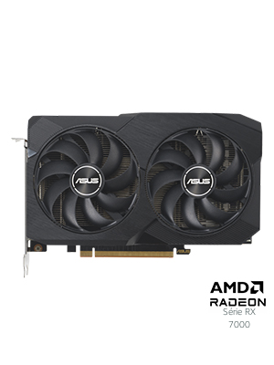 Asus Dual Radeon RX 7600 V2 OC Edition 8 Go GDDR6