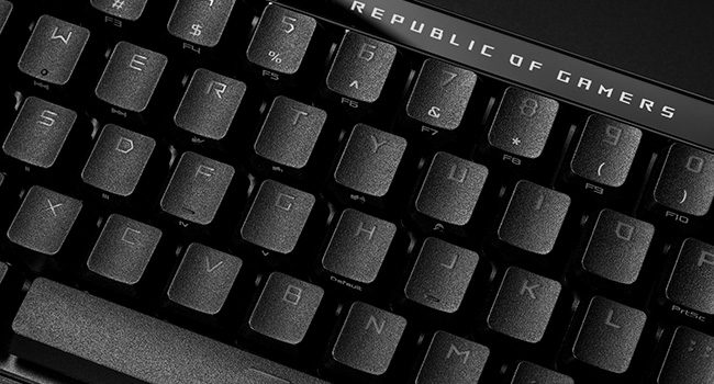 Touches ABS avec revêtement UV ROG