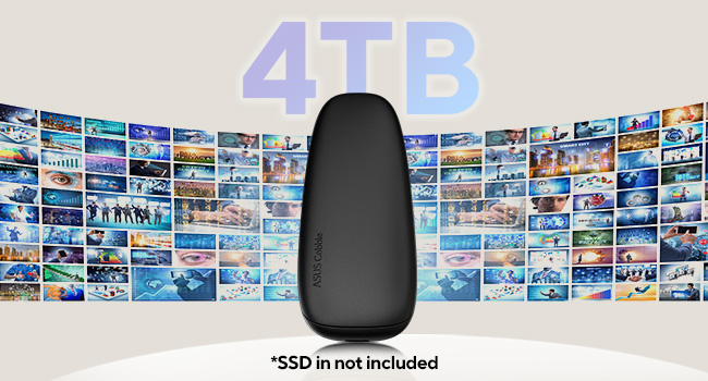 Prend en charge les SSD jusqu'à 4 To