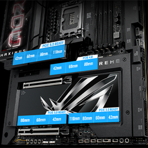 Slots M.2 avec ROG M.2 PowerBoost
