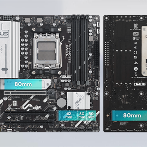 Trois slots M.2 (Jusqu'à 64 Gb/s)