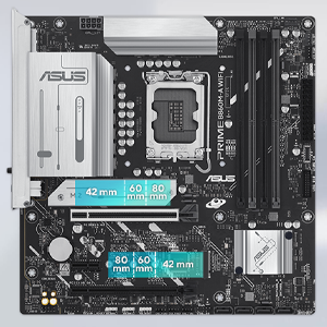 Trois slots M.2 (Jusqu'à 128 Gb/s)