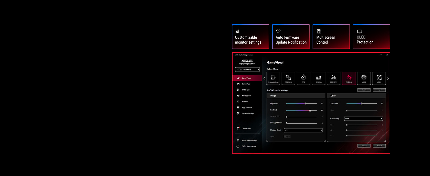 DisplayWidget Center