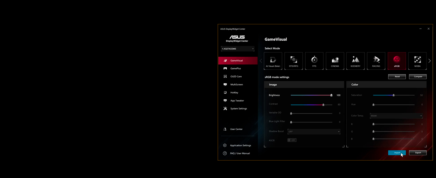Simplicité améliorée - Centre Displaywidget